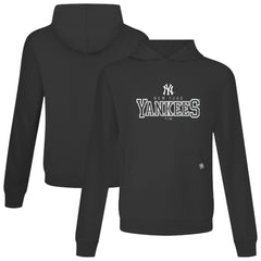 New York Yankees Levelwear Relay Journey Pullover Hoodie Black