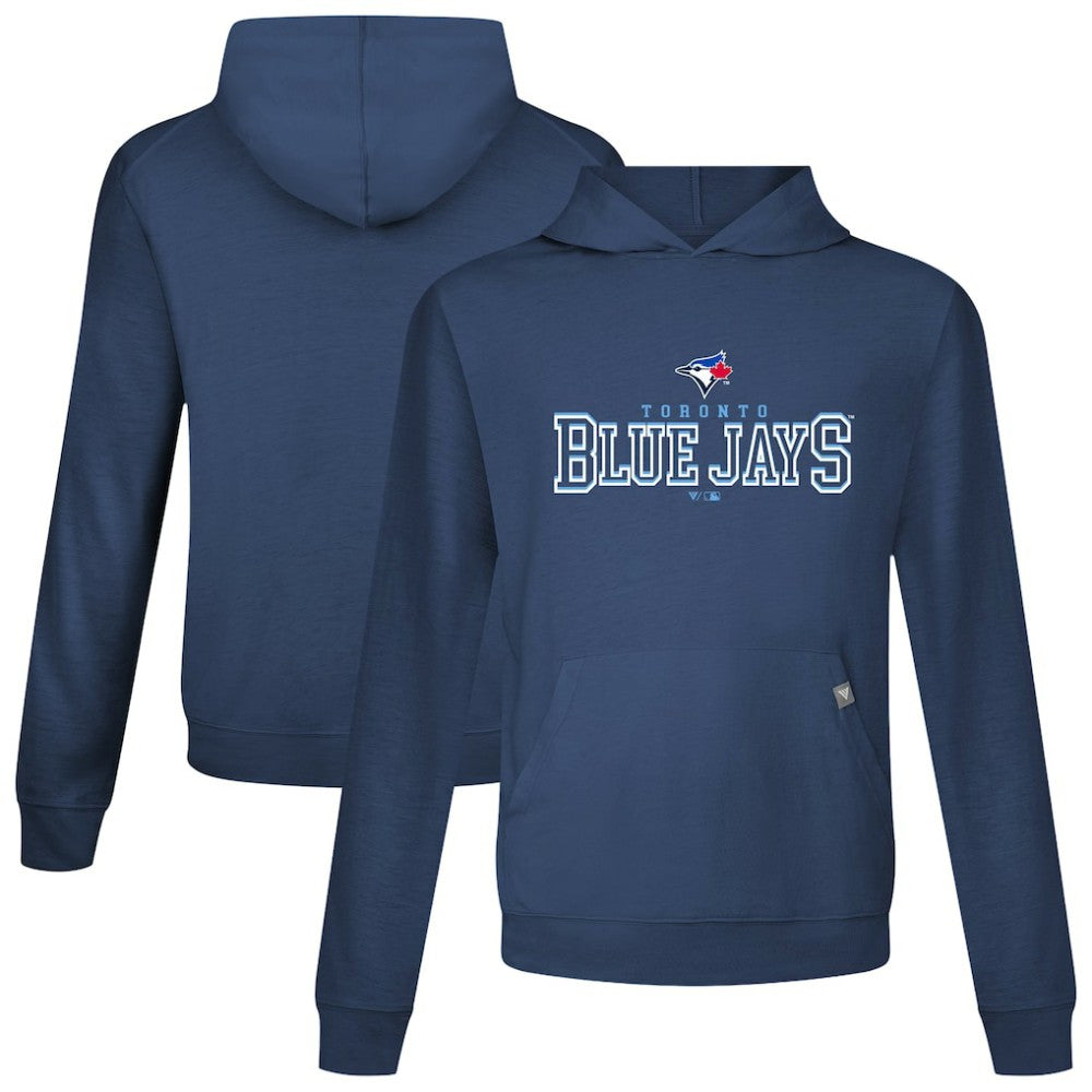 Toronto Blue Jays Levelwear Relay Journey Pullover Hoodie Navy