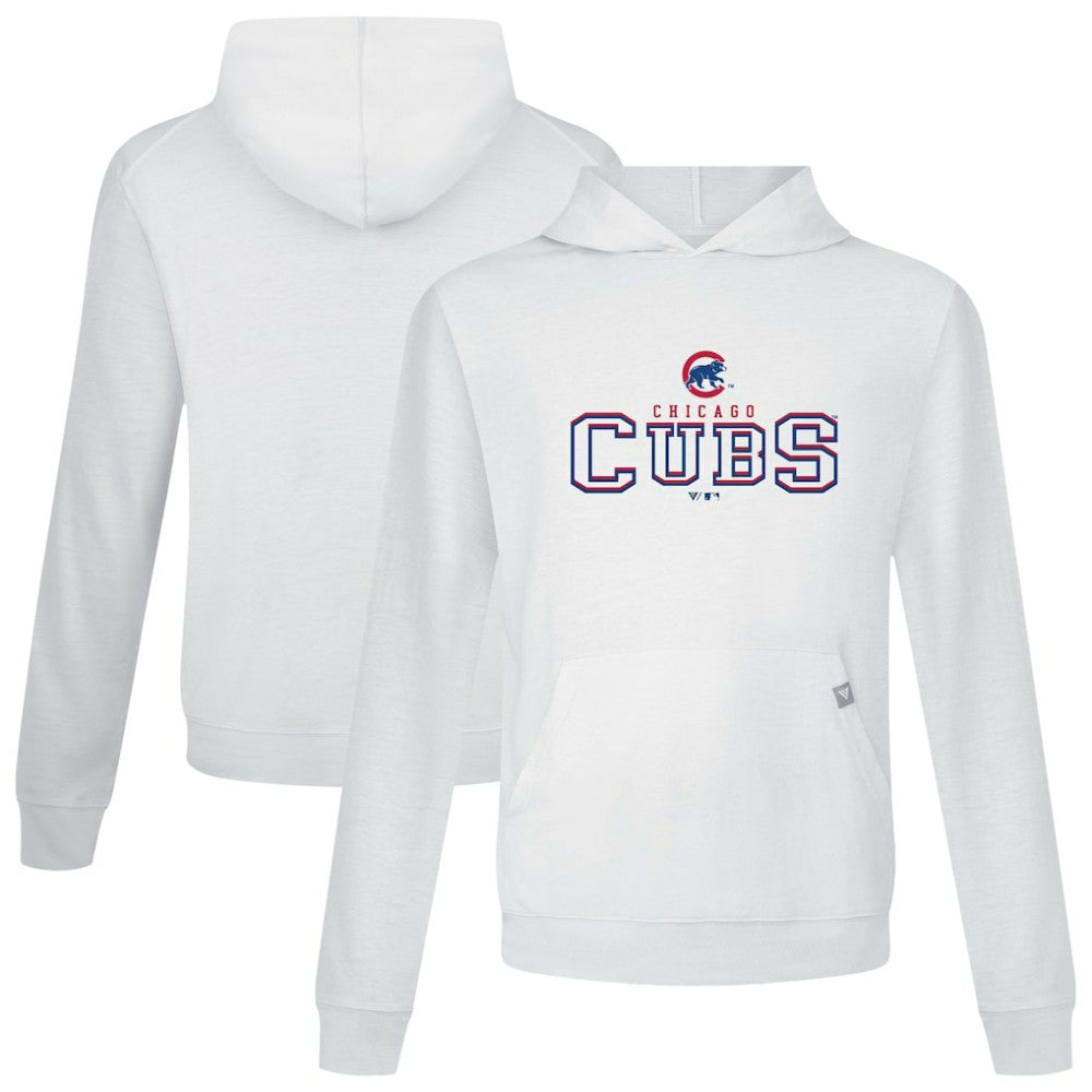 Chicago Cubs Levelwear Relay Journey Pullover Hoodie White