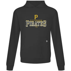 Pittsburgh Pirates Levelwear Relay Journey Pullover Hoodie Black