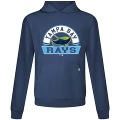 Tampa Bay Rays Levelwear Relay Banner Arch Pullover Hoodie Navy