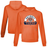 Detroit Tigers Levelwear Relay Banner Arch Pullover Hoodie Orange