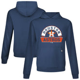 Houston Astros Levelwear Relay Banner Arch Pullover Hoodie Navy