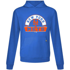New York Mets Levelwear Relay Banner Arch Pullover Hoodie Royal