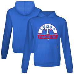 Texas Rangers Levelwear Relay Banner Arch Pullover Hoodie Royal