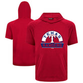 Texas Rangers Levelwear Phase Banner Arch Hoodie T-Shirt Red