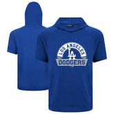 Los Angeles Dodgers Levelwear Phase Banner Arch Hoodie T-Shirt Royal
