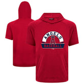 Los Angeles Angels Levelwear Phase Banner Arch Hoodie T-Shirt Red