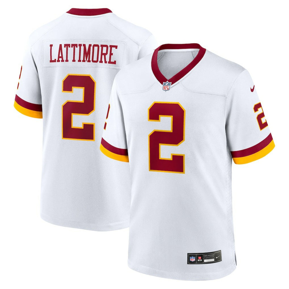 Marshon Lattimore Washington Commanders Game Super Bowl Era Jersey - White for sale