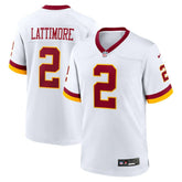 Marshon Lattimore Washington Commanders Game Super Bowl Era Jersey - White for sale