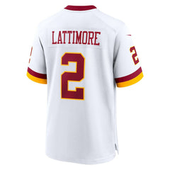 Marshon Lattimore Washington Commanders Game Super Bowl Era Jersey - White for sale