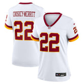 Jacory Croskey-Merritt Washington Commanders Women's Game Super Bowl Era Jersey - White outlet