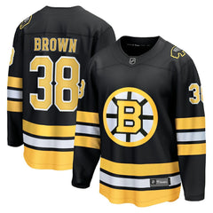 Patrick Brown Boston Bruins Fanatics Home Breakaway Player Jersey - Black Jerseys
