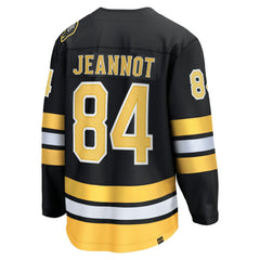 Tanner Jeannot Boston Bruins Fanatics Home Breakaway Player Jersey - Black Jerseys
