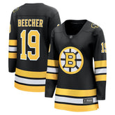 John Beecher Boston Bruins Fanatics Women's Home Breakaway Player Jersey - Black Jerseys