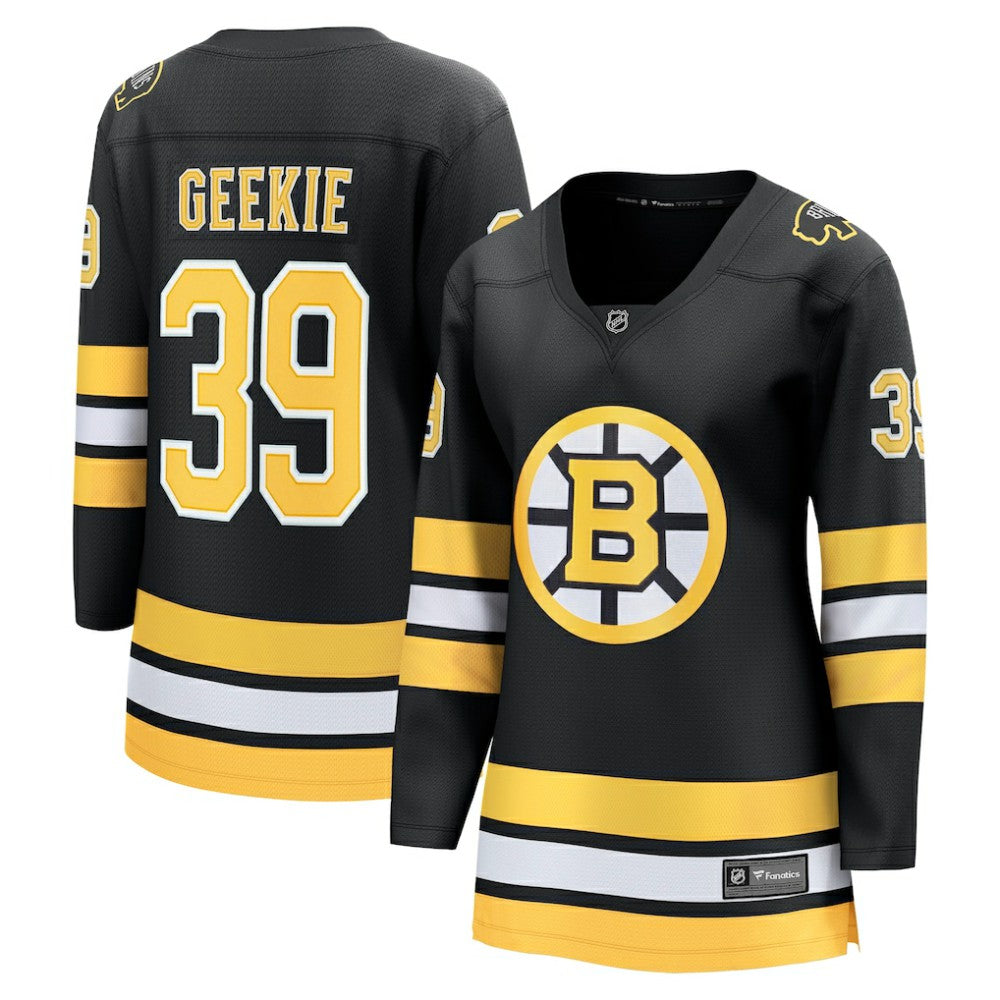 Morgan Geekie Boston Bruins Fanatics Women's Home Breakaway Player Jersey - Black Jerseys
