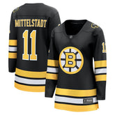 Casey Mittelstadt Boston Bruins Fanatics Women's Home Breakaway Player Jersey - Black Jerseys