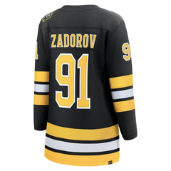 Nikita Zadorov Boston Bruins Fanatics Women's Home Breakaway Player Jersey - Black Jerseys