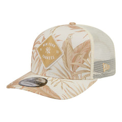 New York Yankees Tonal Palm 9SEVENTY Adjustable Trucker Hat Tan