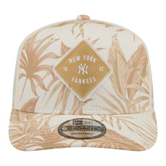 New York Yankees Tonal Palm 9SEVENTY Adjustable Trucker Hat Tan