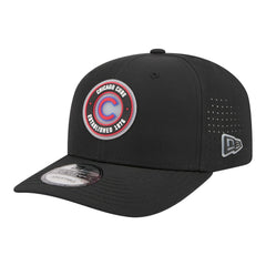 Chicago Cubs Circle 9SEVENTY Adjustable Hat Black
