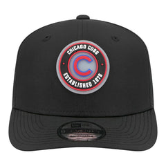 Chicago Cubs Circle 9SEVENTY Adjustable Hat Black