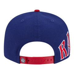 Texas Rangers Stretched Two-Tone 9FIFTY Adjustable Hat Royal/Red