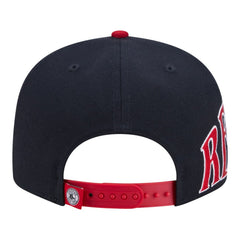 Boston Red Sox Stretched Two-Tone 9FIFTY Adjustable Hat Navy/Red