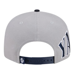 New York Yankees Stretched Two-Tone 9FIFTY Adjustable Hat Gray/Navy