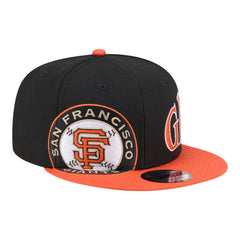 San Francisco Giants Stretched Two-Tone 9FIFTY Adjustable Hat Black/Orange