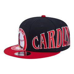 St. Louis Cardinals Stretched Two-Tone 9FIFTY Adjustable Hat Navy/Red