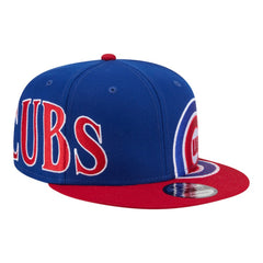 Chicago Cubs Stretched Two-Tone 9FIFTY Adjustable Hat Royal/Red
