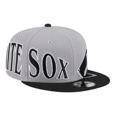 Chicago White Sox Stretched Two-Tone 9FIFTY Adjustable Hat Gray/Black