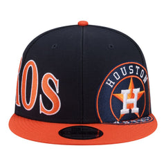 Houston Astros Stretched Two-Tone 9FIFTY Adjustable Hat Navy/Orange