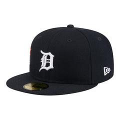 Detroit Tigers City Patch 59FIFTY Fitted Hat Navy