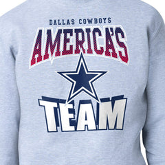 Dallas Cowboys Starter Comic Style Sweatshirt - Gray sale