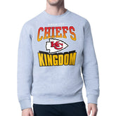 Kansas City Chiefs Starter Comic Style Sweatshirt - Gray outlet