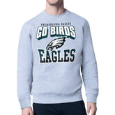 Philadelphia Eagles Starter Comic Style Sweatshirt - Gray on sale