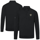 Florida Panthers Levelwear Copper Upright Quarter-Zip Pullover - Black Pullover