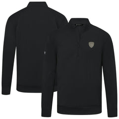 Florida Panthers Levelwear Copper Upright Quarter-Zip Pullover - Black Pullover