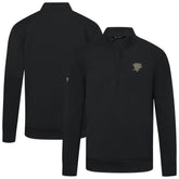 Pittsburgh Penguins Levelwear Copper Upright Quarter-Zip Pullover - Black Pullover
