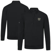 Chicago Blackhawks Levelwear Copper Upright Quarter-Zip Pullover - Black Pullover