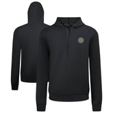 Boston Bruins Levelwear Technic Quarter-Zip Pullover Hoodie - Black Hoodies