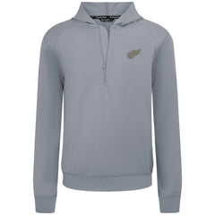 Detroit Red Wings Levelwear Technic Quarter-Zip Pullover Hoodie - Gray Hoodies