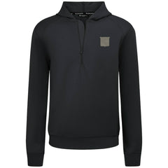 New York Rangers Levelwear Technic Quarter-Zip Pullover Hoodie - Black Hoodies