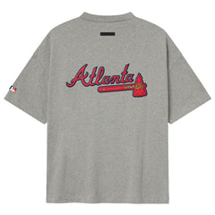 Atlanta Braves Fear of God x MLB 90's Fit T-Shirt Heather Gray