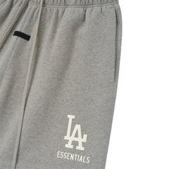 Los Angeles Dodgers Fear of God x MLB Classic Fit Sweatshorts Warm Heather Gray
