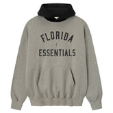 Florida Marlins Fear of God x MLB Sport Fit Hoodie Warm Heather Gray/Black