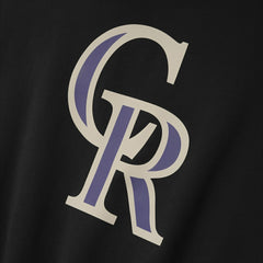 Colorado Rockies Fear of God x MLB Sport Fit Hoodie Heather Black/Purple