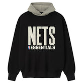 Brooklyn Nets Fear of God x NBA Macao Sport Fit Hoodie - Black/Heather Gray sale